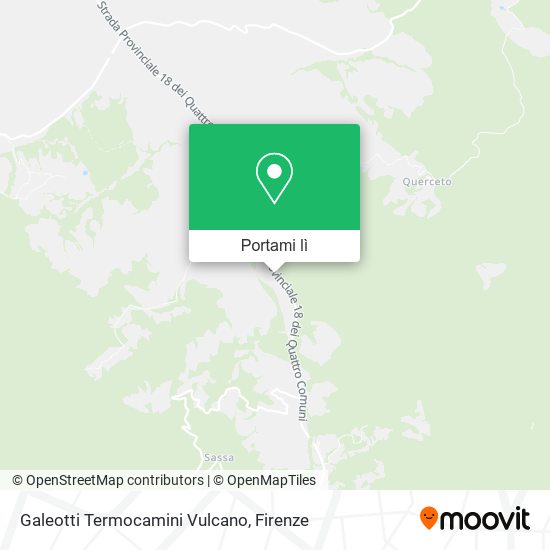 Mappa Galeotti Termocamini Vulcano