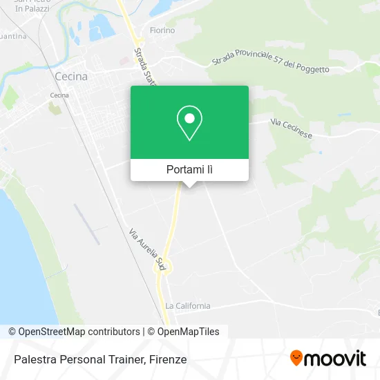 Mappa Palestra Personal Trainer