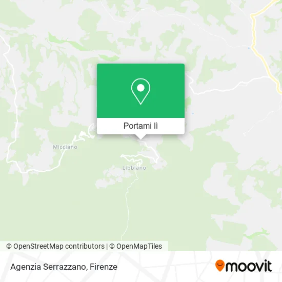 Mappa Agenzia Serrazzano