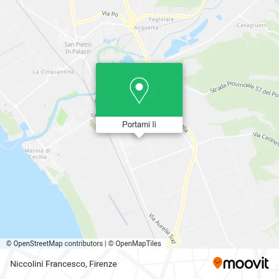 Mappa Niccolini Francesco