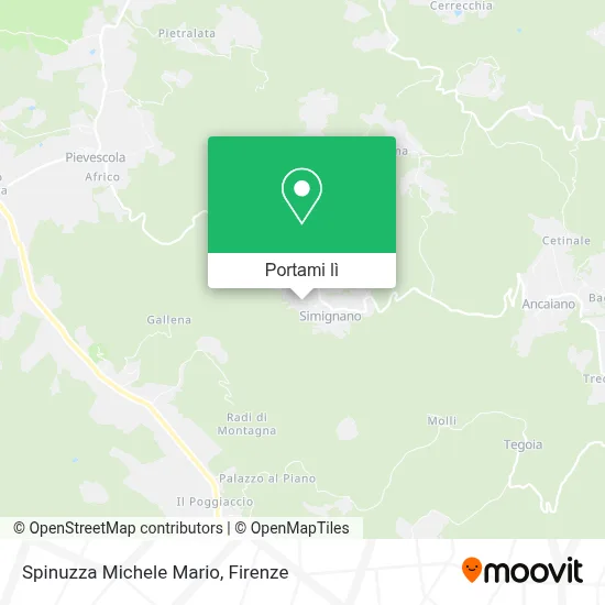 Mappa Spinuzza Michele Mario