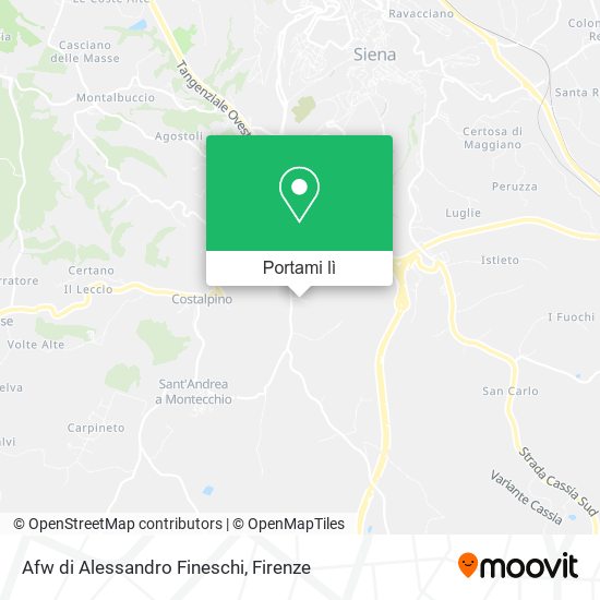 Mappa Afw di Alessandro Fineschi