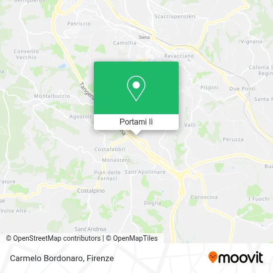 Mappa Carmelo Bordonaro