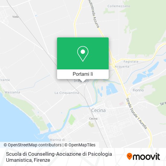 Mappa Scuola di Counselling-Aociazione di Psicologia Umanistica