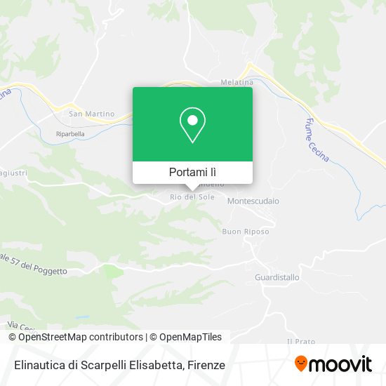 Mappa Elinautica di Scarpelli Elisabetta