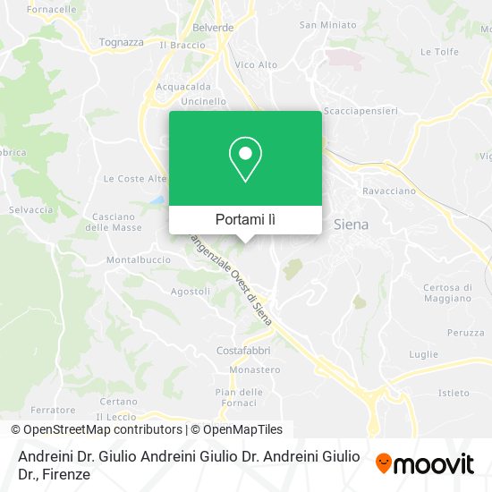 Mappa Andreini Dr. Giulio Andreini Giulio Dr. Andreini Giulio Dr.
