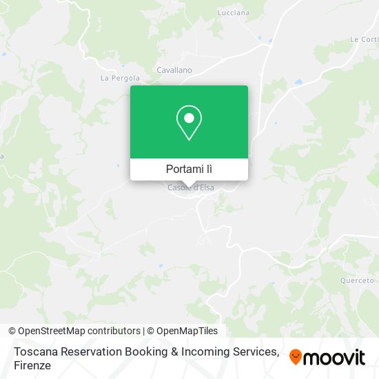Mappa Toscana Reservation Booking & Incoming Services