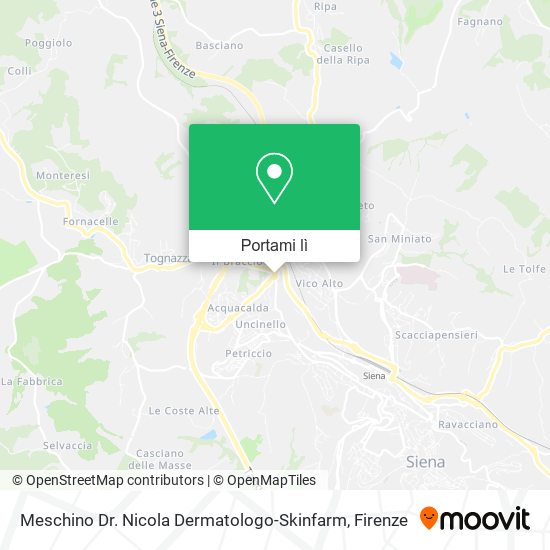 Mappa Meschino Dr. Nicola Dermatologo-Skinfarm
