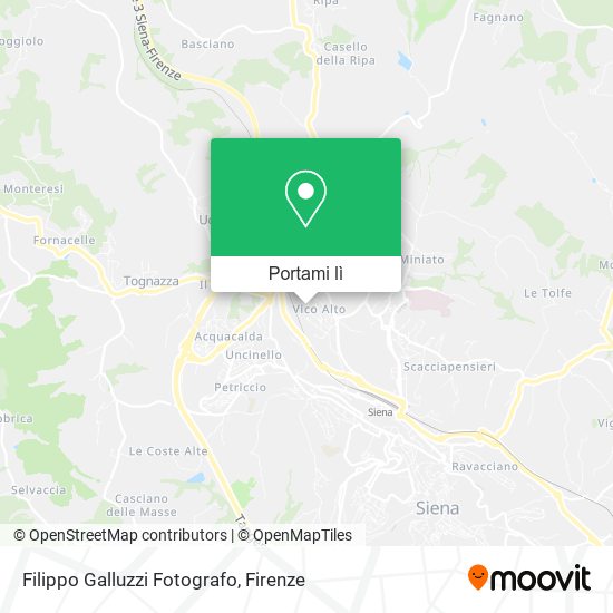 Mappa Filippo Galluzzi Fotografo