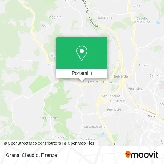 Mappa Granai Claudio