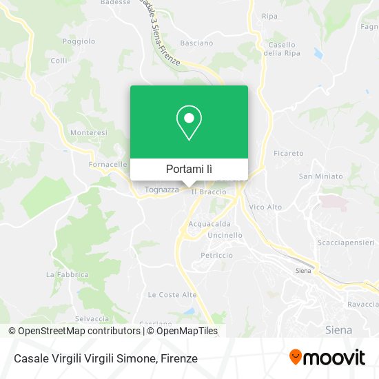 Mappa Casale Virgili Virgili Simone
