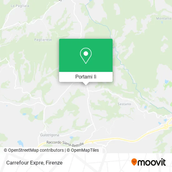 Mappa Carrefour Expre