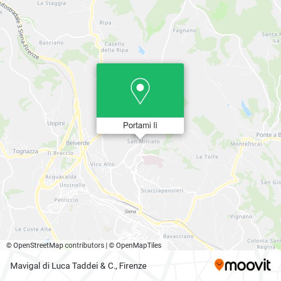 Mappa Mavigal di Luca Taddei & C.
