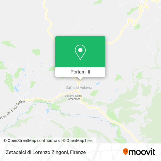 Mappa Zetacalci di Lorenzo Zingoni