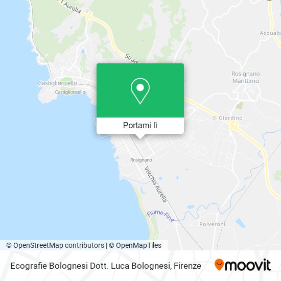 Mappa Ecografie Bolognesi Dott. Luca Bolognesi