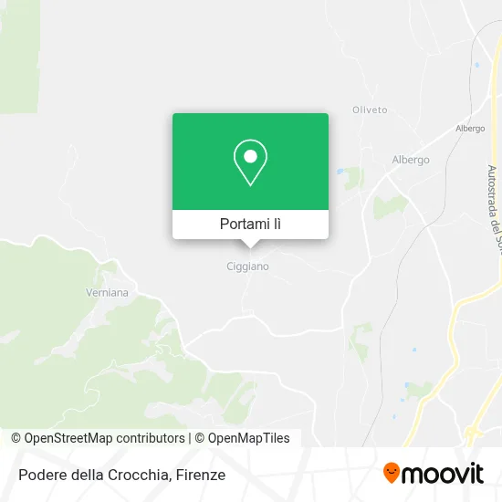 Mappa Podere della Crocchia