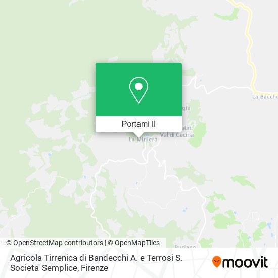 Mappa Agricola Tirrenica di Bandecchi A. e Terrosi S. Societa' Semplice