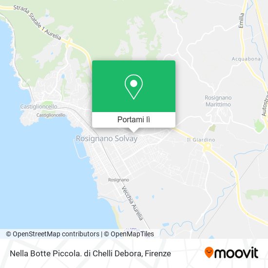 Mappa Nella Botte Piccola. di Chelli Debora