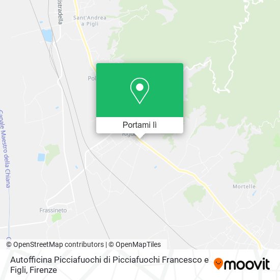 Mappa Autofficina Picciafuochi di Picciafuochi Francesco e Figli