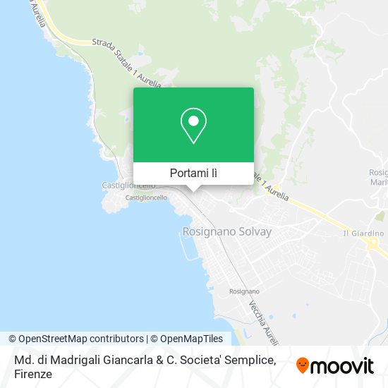 Mappa Md. di Madrigali Giancarla & C. Societa' Semplice