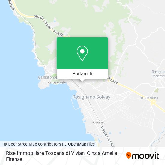 Mappa Rise Immobiliare Toscana di Viviani Cinzia Amelia