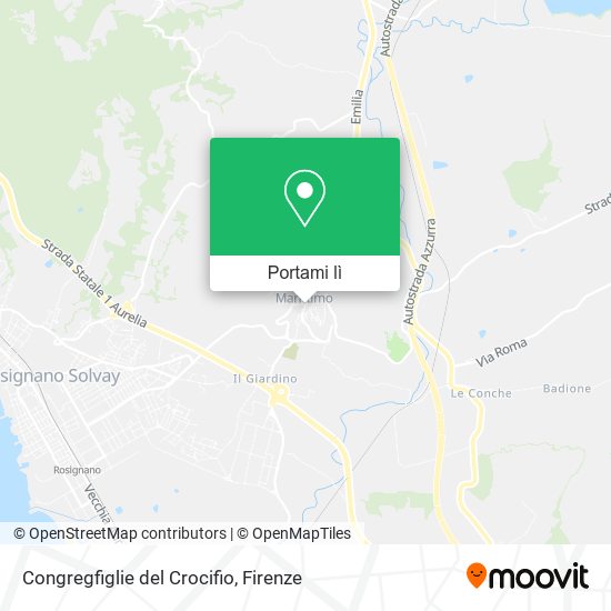 Mappa Congregfiglie del Crocifio