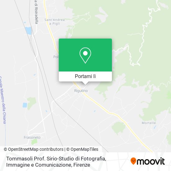Mappa Tommasoli Prof. Sirio-Studio di Fotografia, Immagine e Comunicazione