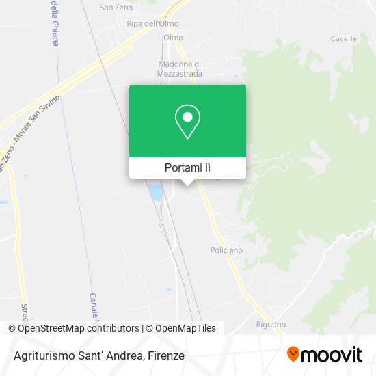 Mappa Agriturismo Sant' Andrea