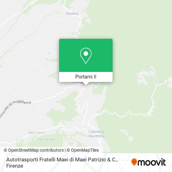 Mappa Autotrasporti Fratelli Maei di Maei Patrizio & C.