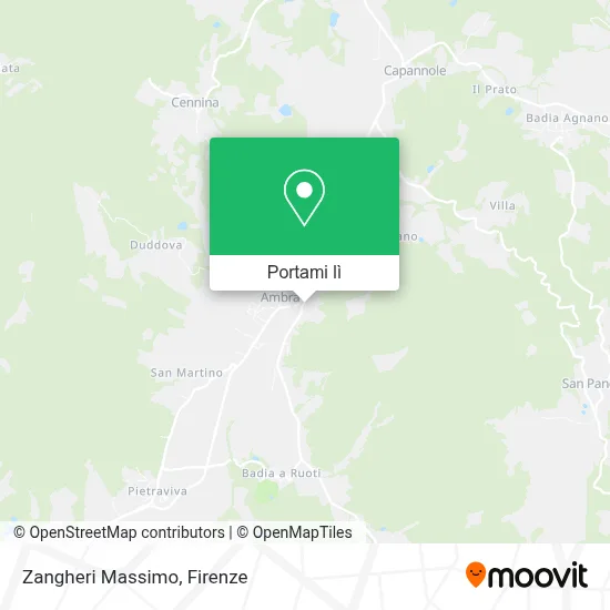 Mappa Zangheri Massimo