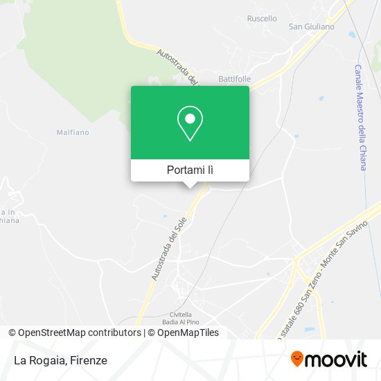 Mappa La Rogaia