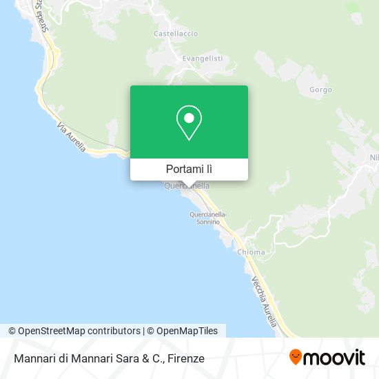 Mappa Mannari di Mannari Sara & C.