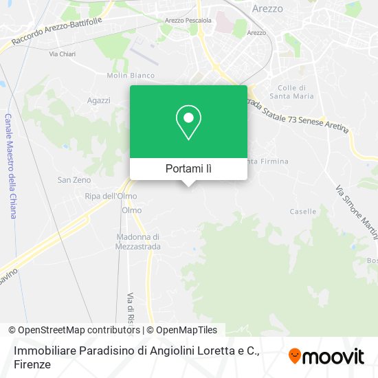 Mappa Immobiliare Paradisino di Angiolini Loretta e C.