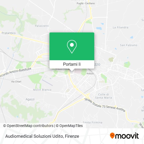 Mappa Audiomedical Soluzioni Udito