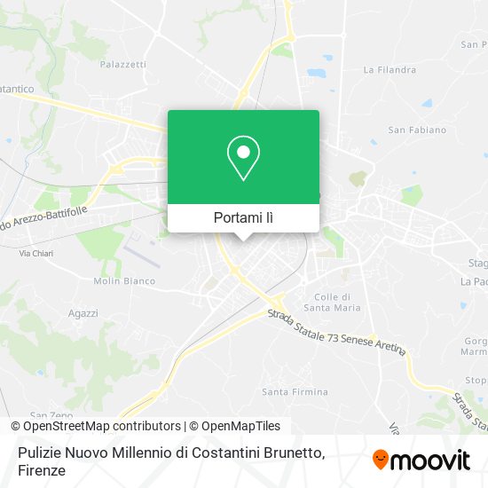 Mappa Pulizie Nuovo Millennio di Costantini Brunetto