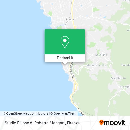 Mappa Studio Ellipse di Roberto Mangoni