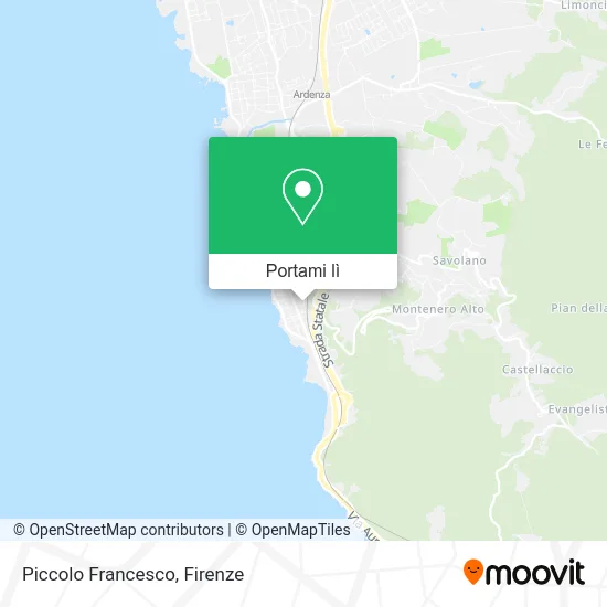 Mappa Piccolo Francesco