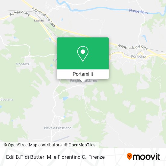 Mappa Edil B.F. di Butteri M. e Fiorentino C.