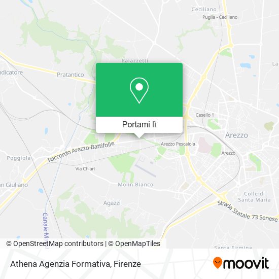 Mappa Athena Agenzia Formativa
