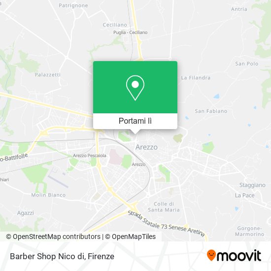 Mappa Barber Shop Nico di