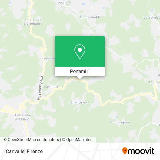 Mappa Canvalle
