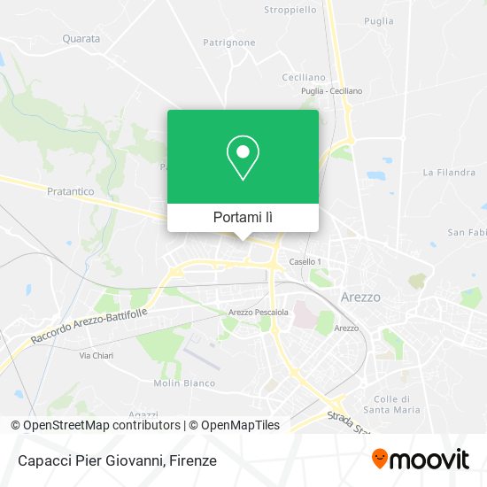 Mappa Capacci Pier Giovanni