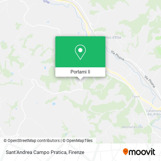 Mappa Sant'Andrea Campo Pratica