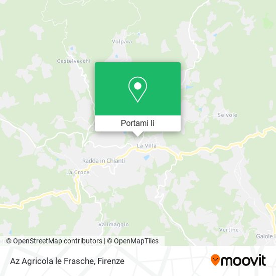 Mappa Az Agricola le Frasche