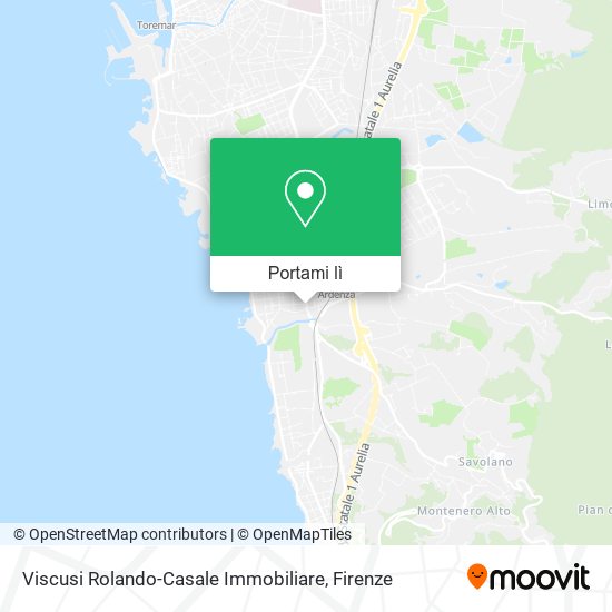 Mappa Viscusi Rolando-Casale Immobiliare