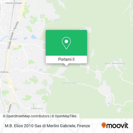 Mappa M.B. Elios 2010 Sas di Merlini Gabriele