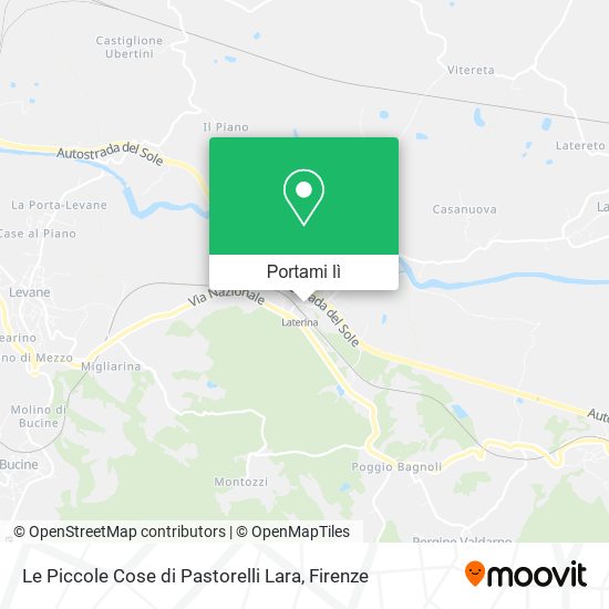Mappa Le Piccole Cose di Pastorelli Lara