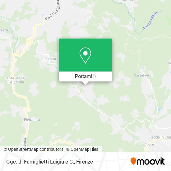 Mappa Ggc. di Famiglietti Luigia e C.