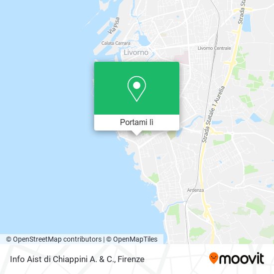 Mappa Info Aist di Chiappini A. & C.