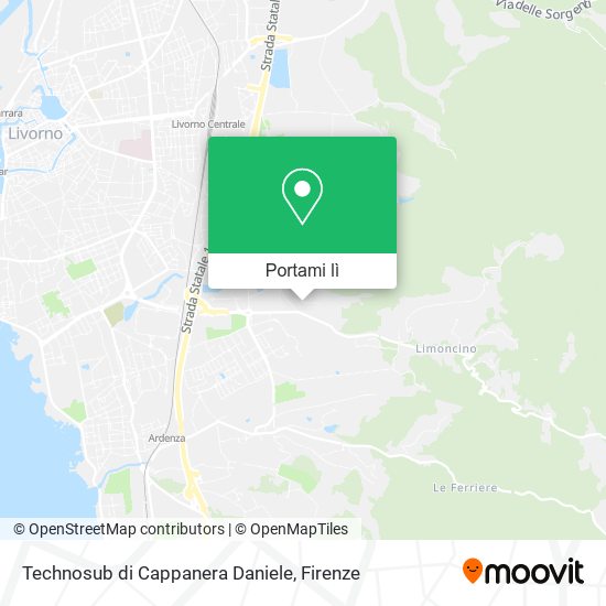 Mappa Technosub di Cappanera Daniele